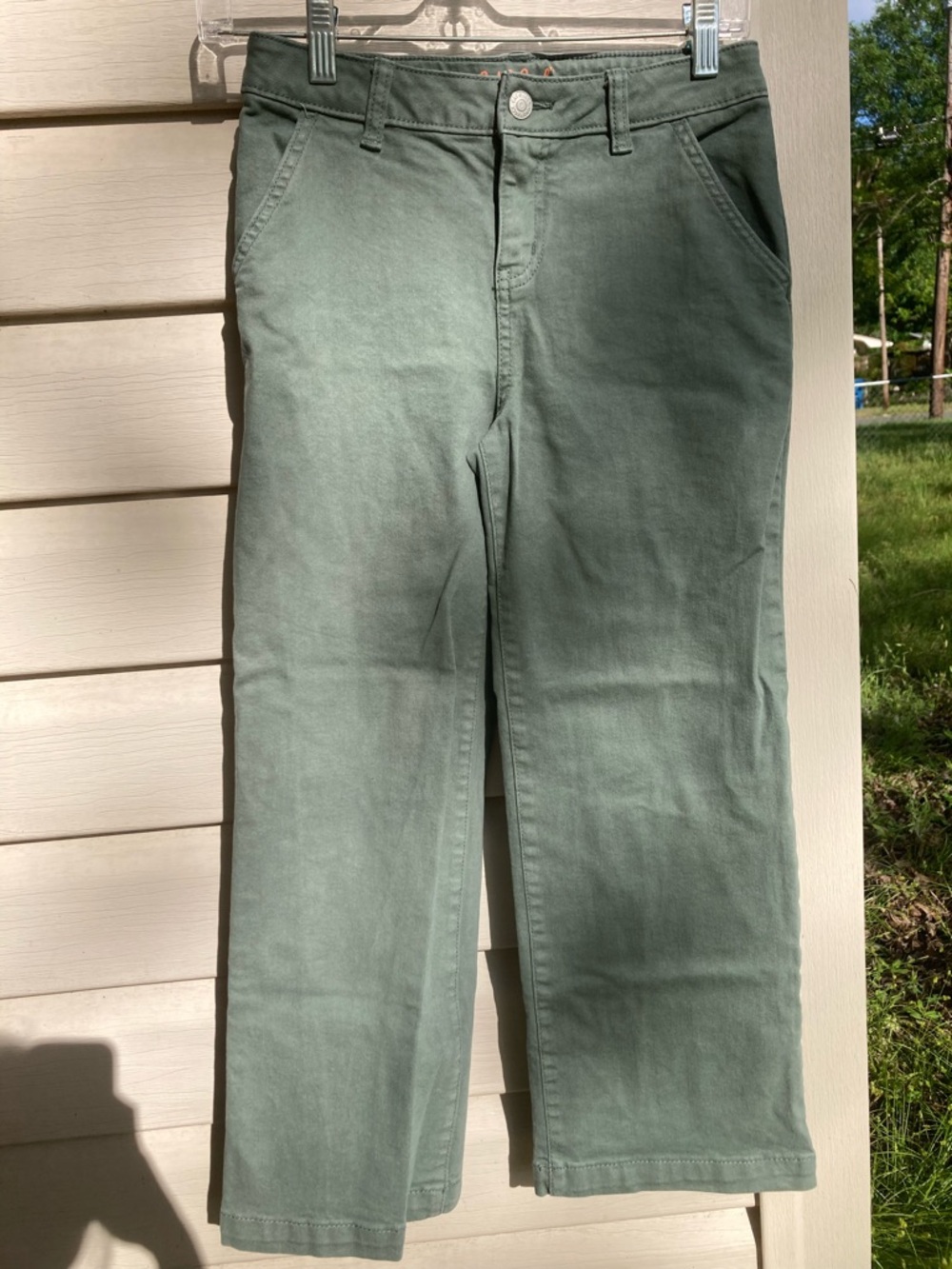 Cat & Jack Sage Green Wide-Leg Pants